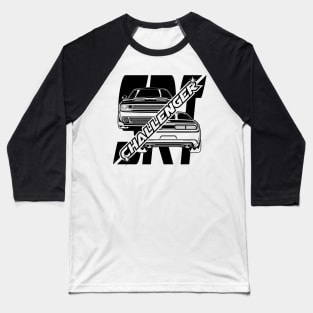 Challenger SRT (Black Print) Baseball T-Shirt